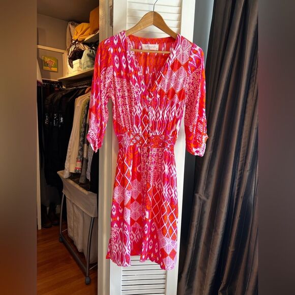 Dresses & Skirts - Walker & Wade Kelsey Dress in Flamingo